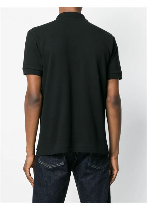 polo red emblem uomo nera COMME DES GARÇONS PLAY | AX-T006-0511